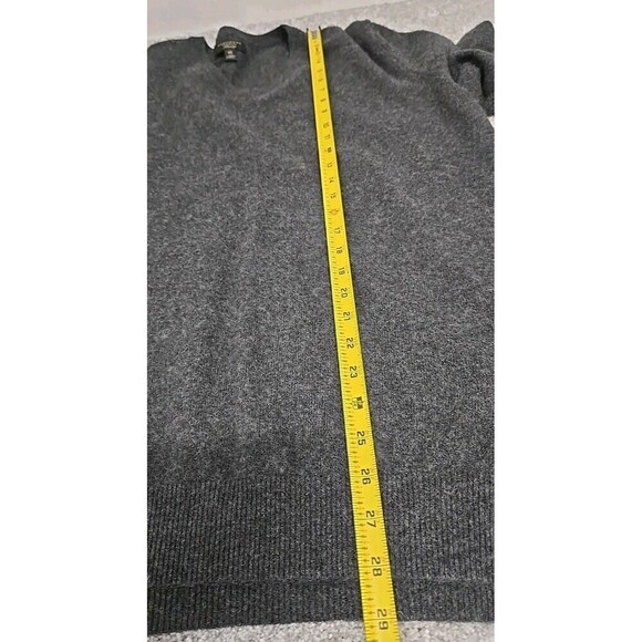 Club Room Luxury 100% Cashmere Crewneck Sweater Gray Men's Size XXL - Picture 6 of 8